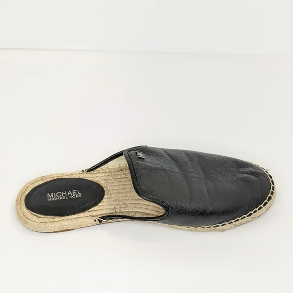 Michael kors leather espidrille sliders - Picture 10 of 16